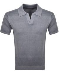 GANT - Sunfaded Knit Polo T Shirt - Lyst