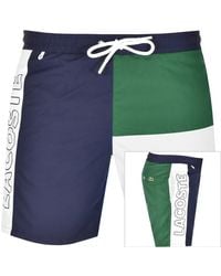 lacoste quartier swim shorts