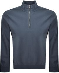 BOSS BUSINESS - Boss H Sidney 70 Quarter Zip Sweatshirt - Lyst