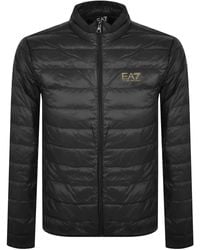 EA7 - Emporio Armani Quilted Jacket - Lyst