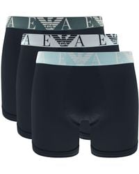 Armani - Emporio 3 Pack Boxer Briefs - Lyst