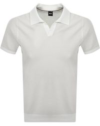 BOSS BUSINESS - Boss H Jianluca Knit Polo - Lyst