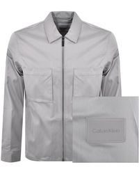 Calvin Klein - Pocket Overshirt - Lyst