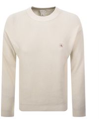 Calvin Klein - Jeans Waffle Knit Jumper - Lyst