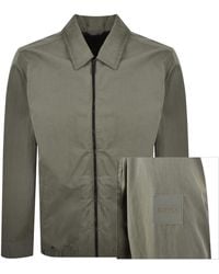 BOSS - Boss Loppo Full Zip Overshirt - Lyst