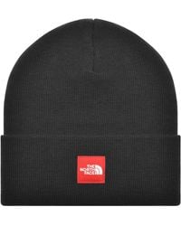 The North Face - Logo Beanie Hat - Lyst