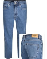 Farah - Farah Norwood Regular Fit Mid Wash Jeans - Lyst
