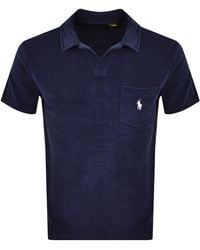 Ralph Lauren - Towelling Polo T Shirt - Lyst