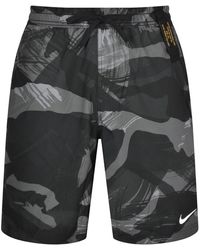 Nike - Training Camouflage Shorts - Lyst
