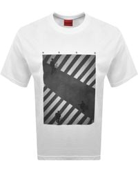 HUGO - Dodger T Shirt - Lyst