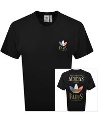 adidas Originals - Paris Artdeco Logo T Shirt - Lyst