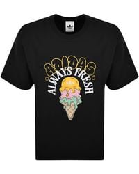 adidas Originals - Loose Graphic T Shirt - Lyst