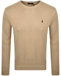 Ralph Lauren - Crew Neck Knit Jumper - Lyst