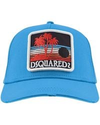 DSquared² - Patch Baseball Cap - Lyst