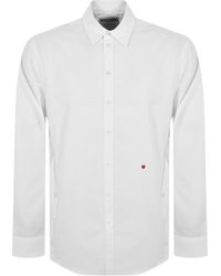 Moschino - Long Sleeve Poplin Shirt - Lyst