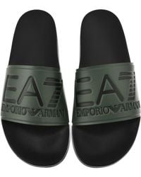 EA7 - Emporio Armani Beach Sliders - Lyst