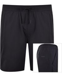 BOSS - Boss Flex Twill Shorts Dark - Lyst