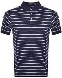 Ralph Lauren Slim Fit Polo T Shirt - Blue
