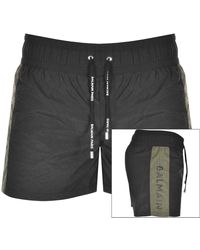 balmain swim shorts