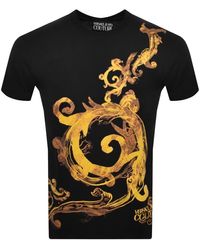Versace - Couture Baroque Slim T Shirt - Lyst