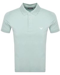 Armani - Emporio Beachwear Polo T Shirt - Lyst