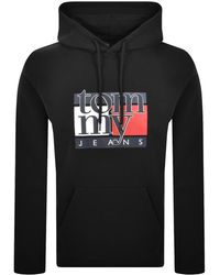 Tommy Hilfiger - Essential Flag Logo Hoodie - Lyst