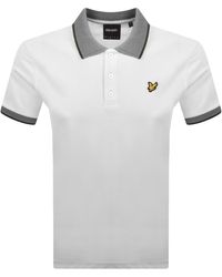 Lyle & Scott - Birdseye Collar Polo T Shirt - Lyst
