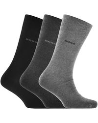 BOSS BUSINESS - Boss 3 Pack Crew Socks - Lyst