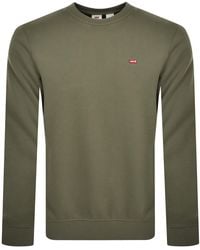Levi's - Original Crew Neck Sweatshirt - Lyst