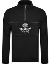 Tommy Hilfiger - Half Zip Sweatshirt - Lyst