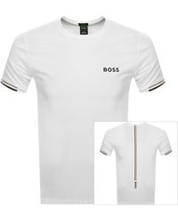 BOSS - Boss Tee Mb Stretch Slim Fit T Shirt - Lyst
