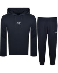 EA7 - Emporio Armani Logo Tracksuit - Lyst