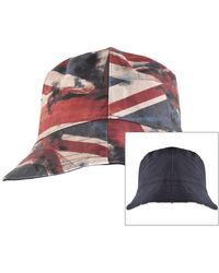 union jack bucket hat