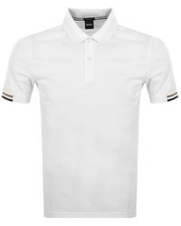 BOSS BUSINESS - Boss Parlay 147 Short Sleeved Polo T Shirt - Lyst
