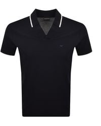 Armani - Emporio Short Sleeved Polo T Shirt - Lyst