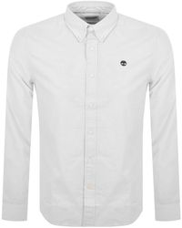 white timberland shirt