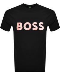 BOSS - Boss Teebero 1 T Shirt White - Lyst