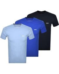 BOSS BUSINESS - Boss 3 Pack Crew Neck T Shirts - Lyst