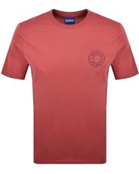 HUGO - Nemodo T Shirt - Lyst