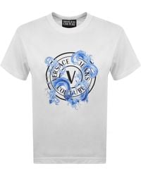 Versace Jeans Couture - Couture V Emblem T Shirt - Lyst