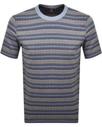 Paul Smith - Striped Regular Fit T Shirt - Lyst