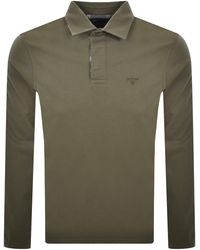 Barbour - Margrove Long Sleeve Polo T Shirt - Lyst