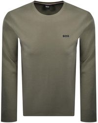 BOSS BUSINESS - Boss Waffle T Shirt Open - Lyst