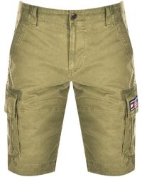 tommy hilfiger green shorts