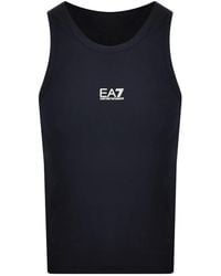 EA7 - Emporio Armani Logo Vest - Lyst