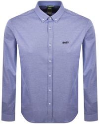 BOSS - Boss B Motion Long Sleeve Shirt - Lyst