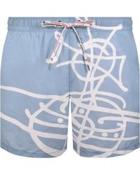 Vivienne Westwood - Orb Swim Shorts - Lyst