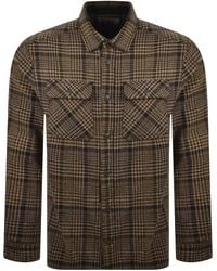 Barbour - Millom Houndstooth Overshirt - Lyst