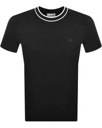 Lacoste - Crew Neck Pique T Shirt - Lyst