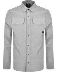 G-Star - Raw Cpo Long Sleeve Shirt - Lyst